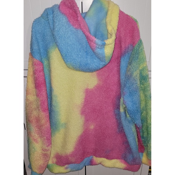Barbie The Movie Kenough Hoodie XXL Tie Dye Plush Fleece New without tags unisex - Picture 4 of 5